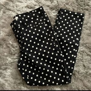 White House Black Market Polka dot Jeans
